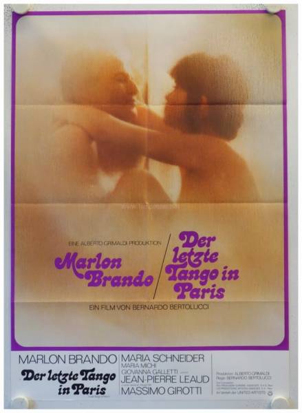 The Last Tango in Paris original release german movie poster